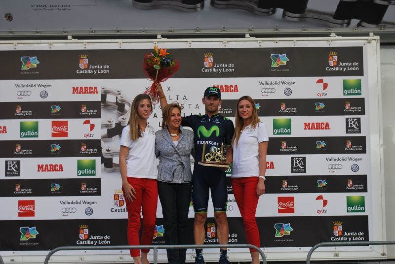 José Joaquín Rojas lidera la Vuelta Ciclista Castilla y León