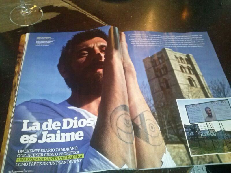 Páginas dedicadas al "Cristo" zamorano en la revista de tirada nacional