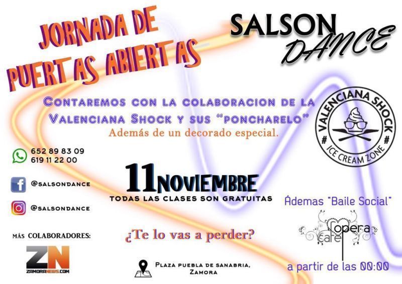 Salson Dance abre sus puertas este sábado por tercer año consecutivo