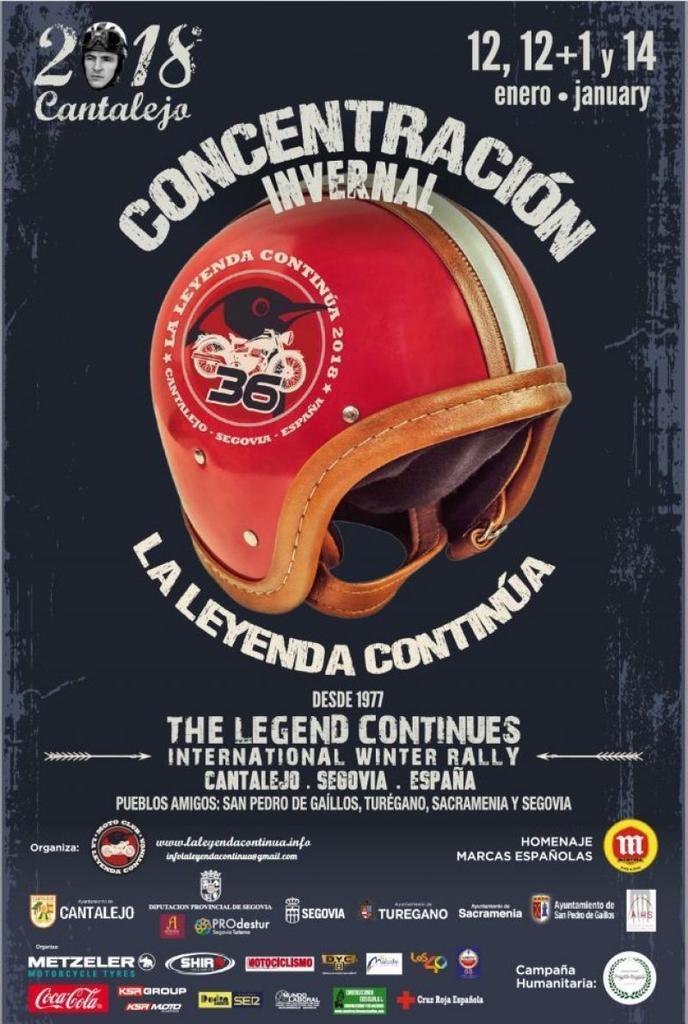 Fin de semana motero: CANTALEJO 2018 "La Leyenda continúa" + Desafío 18 en ciclomotor a Cantalejo desde Cantabria y Coruña