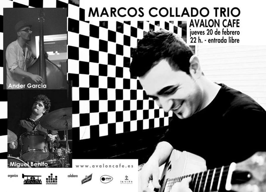 Marcos Collado trío en el Avalon Café