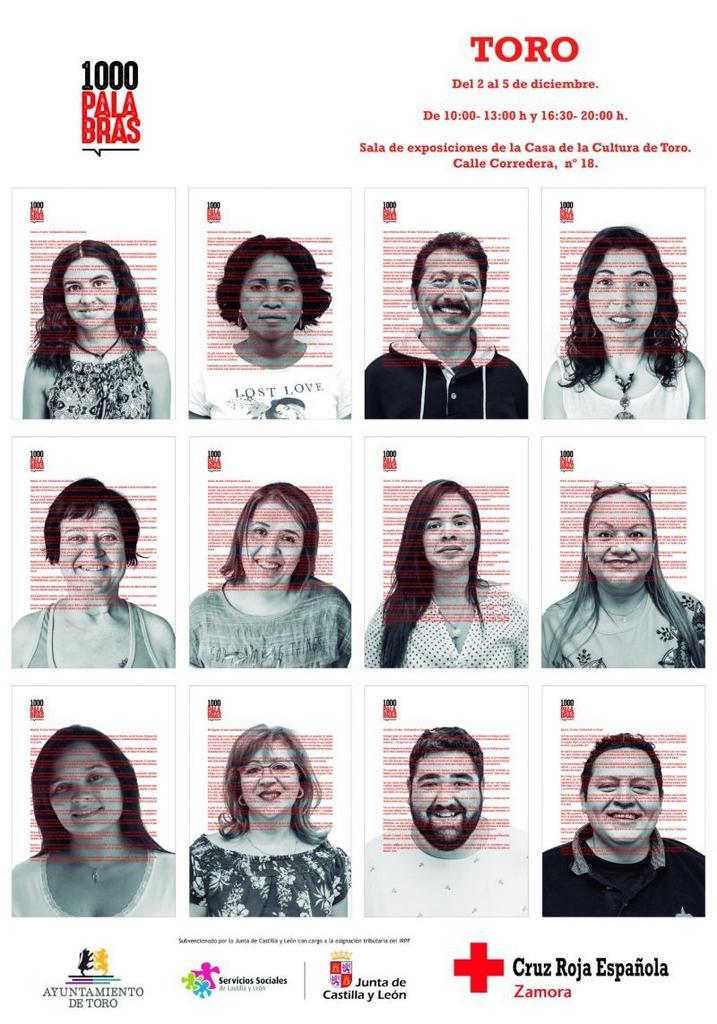 Cruz Roja Española inaugura la exposición itinerante “1000 palabras” en Toro