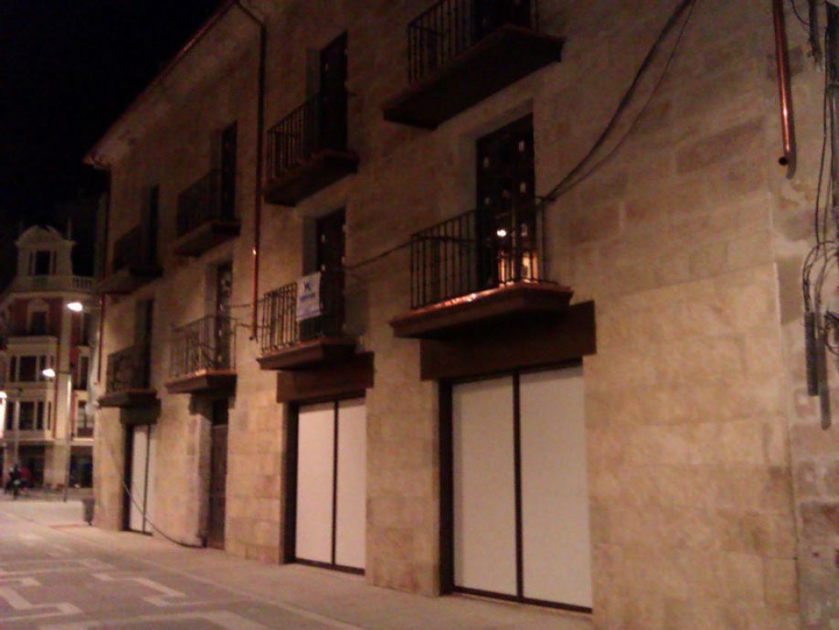 Fachada del "Andamio de Santa Clara"