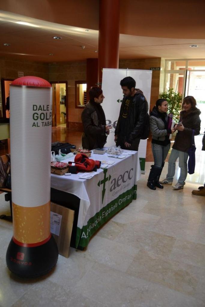 Una de las actividades organizadas por la AECC