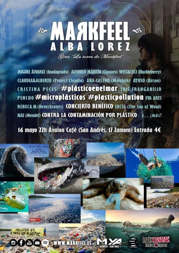Este jueves 16, músicos de Zamora de diferentes grupos unirán fuerzas contra la contaminación por plásticos en el Ávalon Café