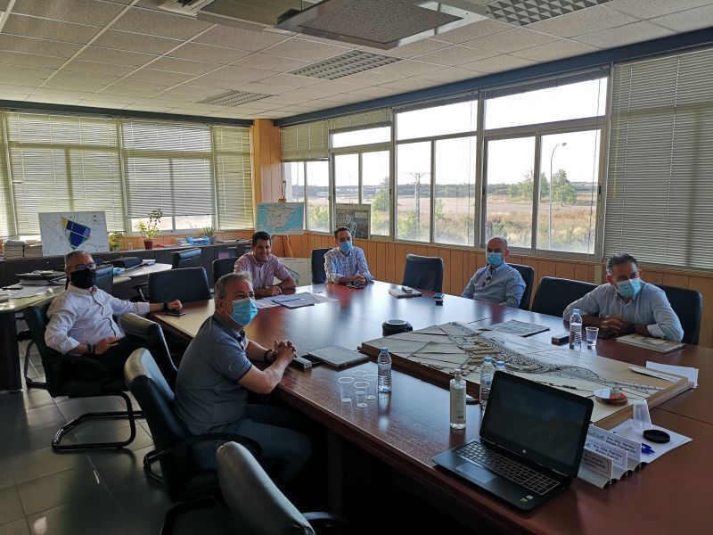 Propietarios del Proyecto Industrial 'Puerta de Andalucía' visitan Benavente