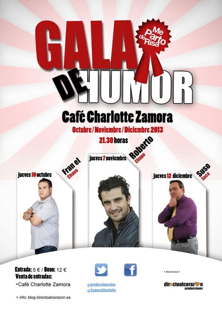 Cartel anunciador del ciclo del humor.