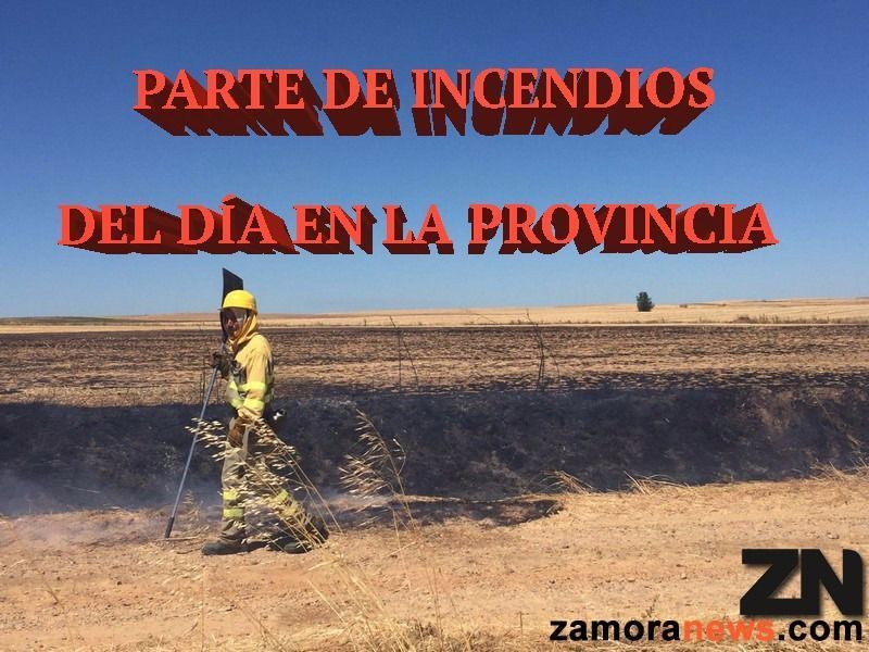 Dos incendios intencionados en Rosinos y Villalpando, en el día de ayer