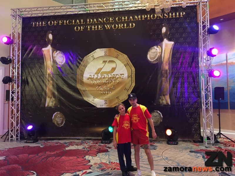 Dos zamoranos defienden a España en el The Official World Dance Championship All Dance World and All Dance Awards que se celebra en Orlando