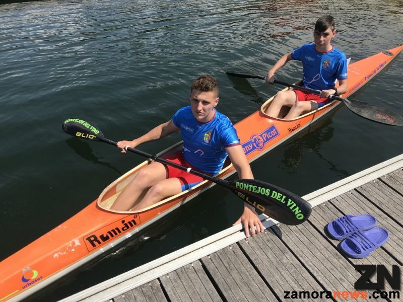 Buenas sensaciones y resultados para los cadetes del Club Piragüismo Fresno de la Ribera -Reny Picot-IGP Lechazo CyL