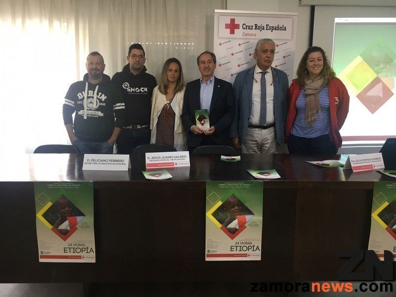 Cruz Roja organiza 24 horas por Etiopía
