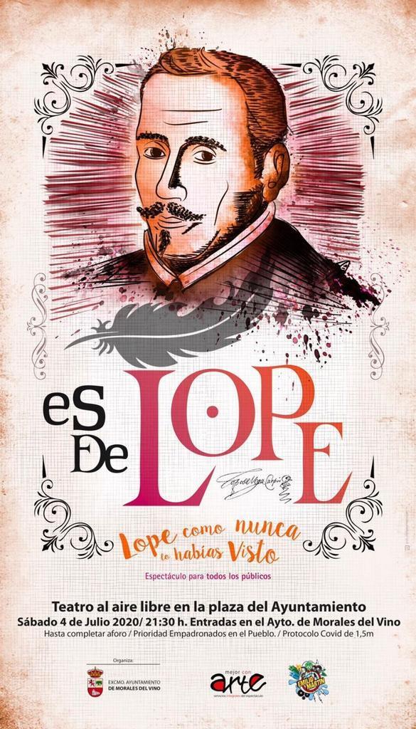 Morales del Vino acogerá 'LOPE', la primera obra de teatro en exteriores tras el confinamiento