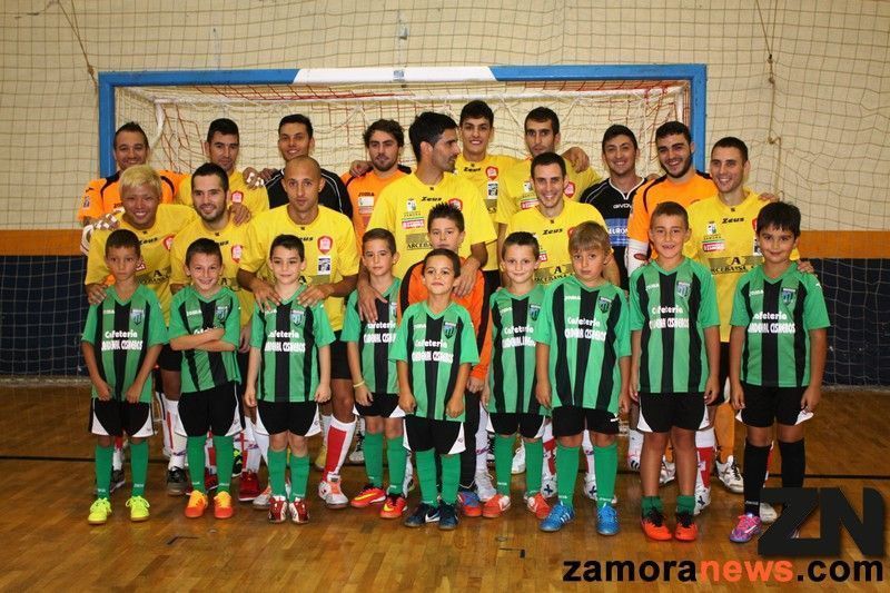 Carlos Pintado y Yuki en un partido de pretemporada.
