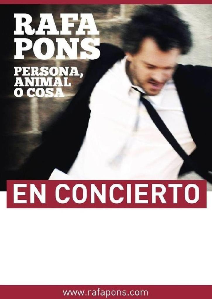 Rafa Pons en concierto en el Ávalon