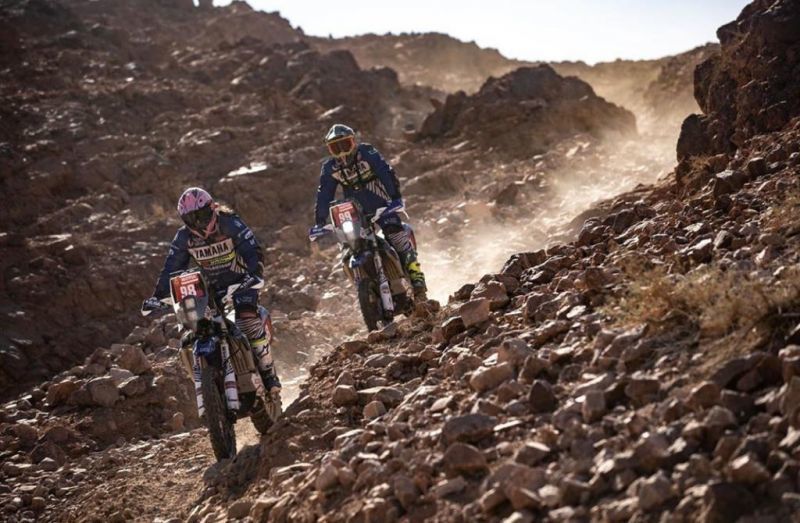Sara García ha volado contra el viento en la décima etapa del Dakar, acortada por las condiciones meteorológicas