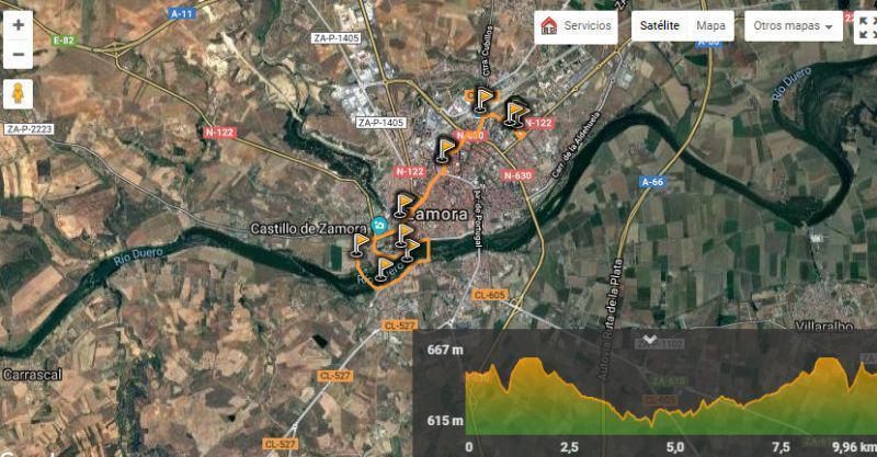 El domingo por la mañana el tráfico volverá a verse condicionado por la carrera del VIII Centenario de la USAL en Zamora