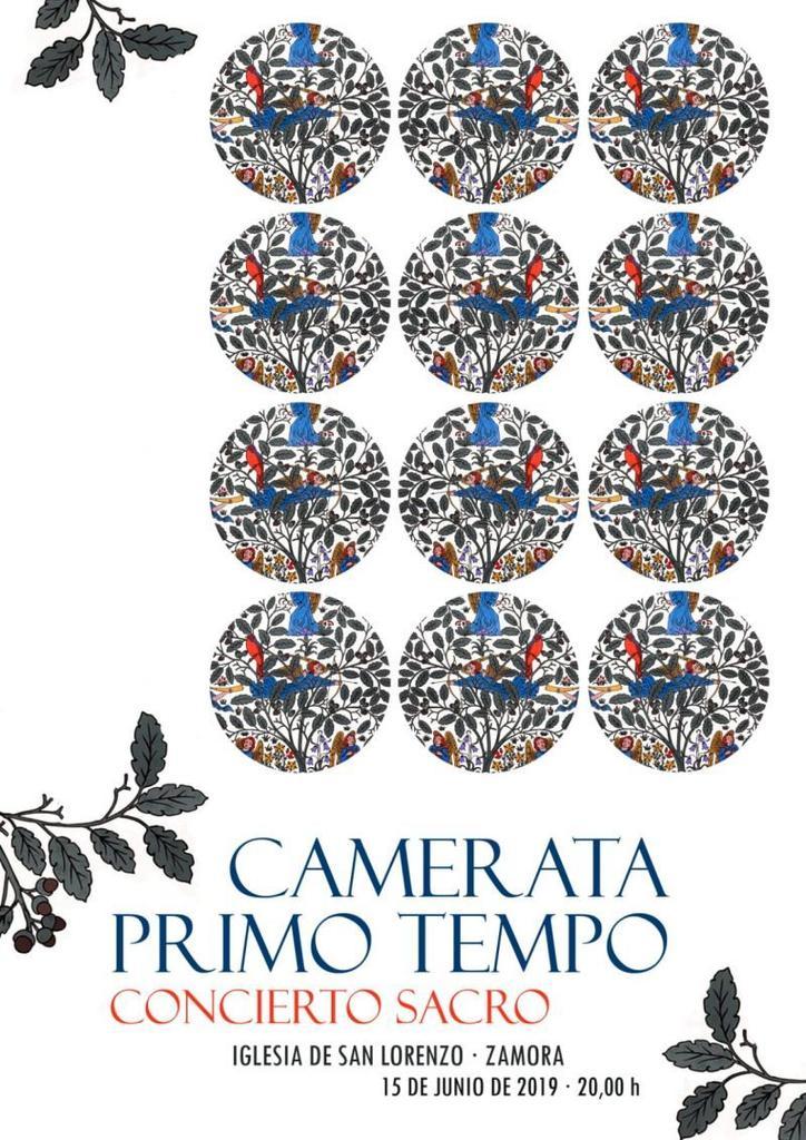 Camerata Primo Tempo cierra curso este sábado en la Iglesia de San Lorenzo con un concierto gratuito a las 20:30 horas