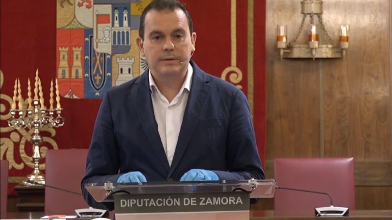 Francisco José Requejo, presidente de la Diputación de Zamora