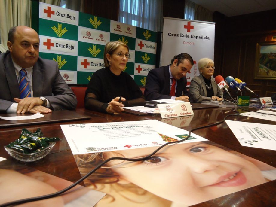 Presentación de la campaña solidaria.