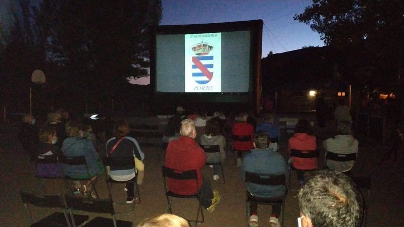 Porto celebró una noche de cine al aire libre