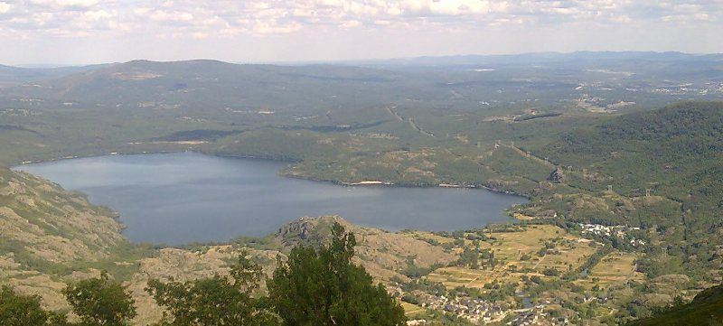 Vista del Lago de Sanabria.