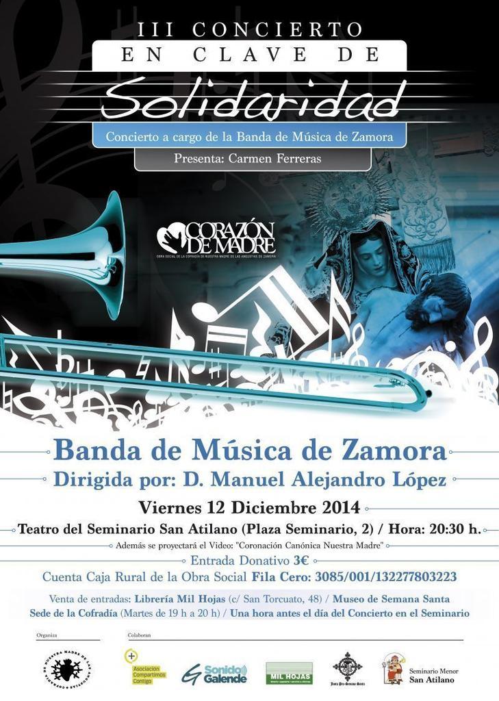 Nuestra Madre de las Angustias: música y solidaridad