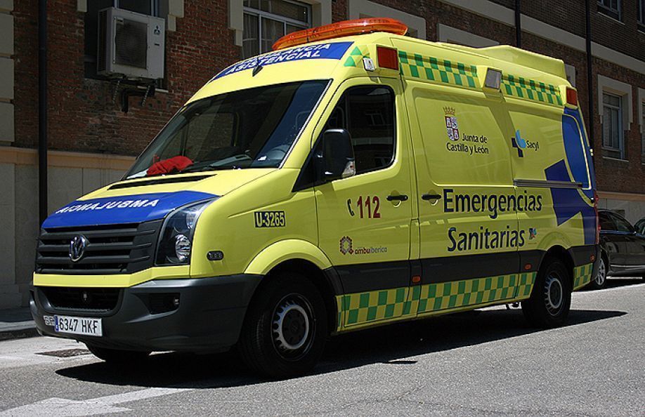 El Sacyl atendió en el lugar del suceso a diez heridos, siendo uno de ellos dado de alta in situ