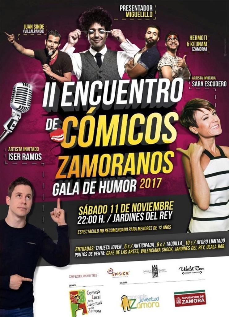 ¿Te apetece pasar una noche de risas y espectáculo este sábado? Zamora News te invita al II Encuentro de Cómicos Zamoranos
