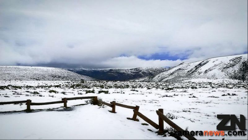 Arrecia el mal tiempo y la alerta amarilla por viento nieve y lluvia se instaura en Zamora y provincia