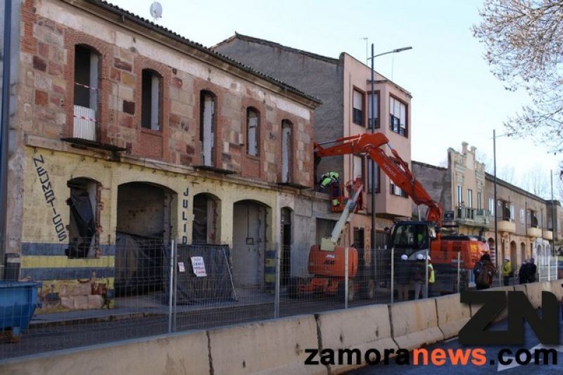 Zamora sigue liberando su muralla