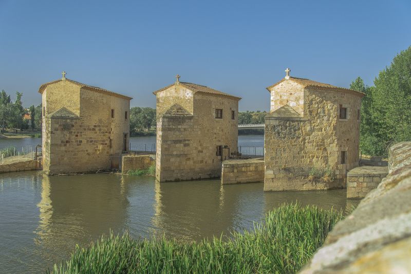 Las aceñas de Olivares reabren su puertas con una nueva exposición y la puesta en funcionamiento de la barcaza