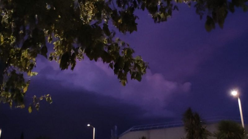 Un rayo provocó ayer noche un incendio en Muga de Sayago