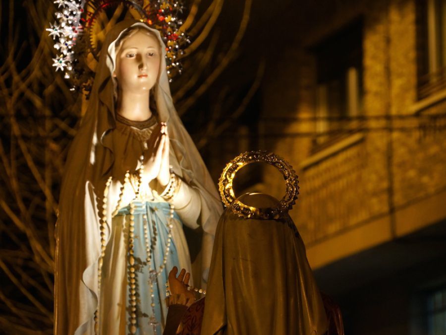 Vídeo de la procesión de la Virgen de Lourdes Zamora News, tu