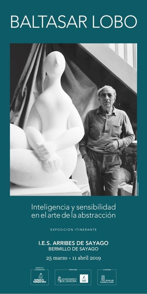 La exposición itinerante de Baltasar Lobo viaja al IES de Bermillo de Sayago