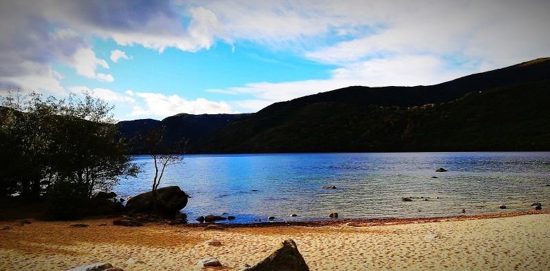 Mucho frío pero en el Lago de Sanabria aún luce el sol