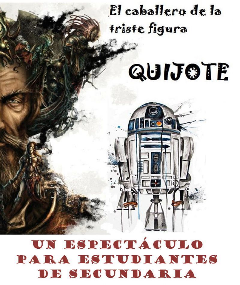 R2 D2 y el Caballero de la Triste Figura una obra de Ricardo Frazer que sorprenderá y que se puede ver en Zamora