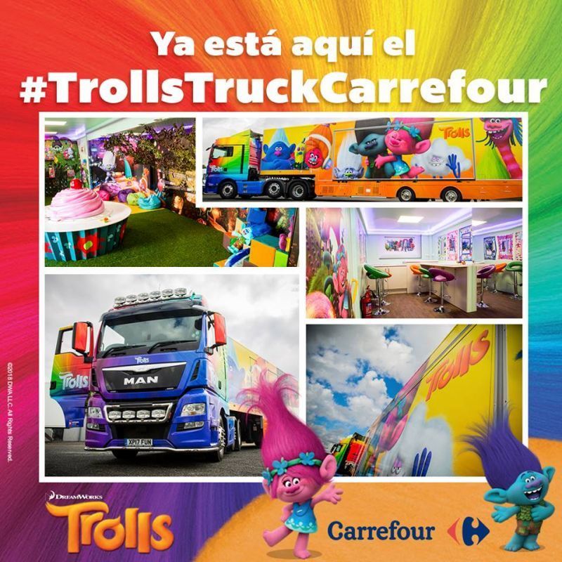 Trolls en el CCvalderaduey, una gira de Carrefour para todos los públicos