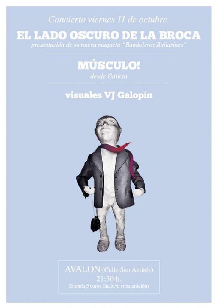 Cartel de El lado oscuro de la broca