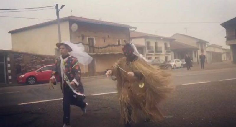 Pozuelo de Tábara vive su ancestral mascarada del Tafarrón Zamora