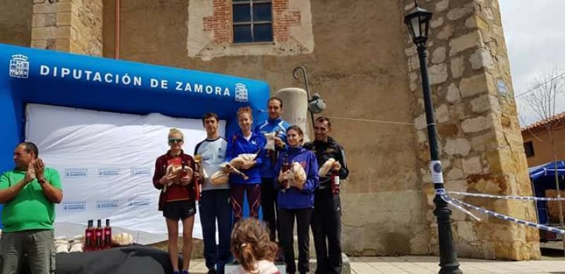 Marcos Gómez y Jimena Martin se llevan la victoria en la cuarta prueba del circuito "De Leguas por Zamora"