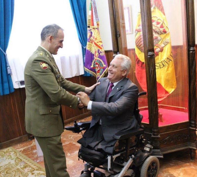 El REI 11 lamenta el fallecimiento de uno de sus Zapadores Minadores Honoríficos, Juan José Aliste