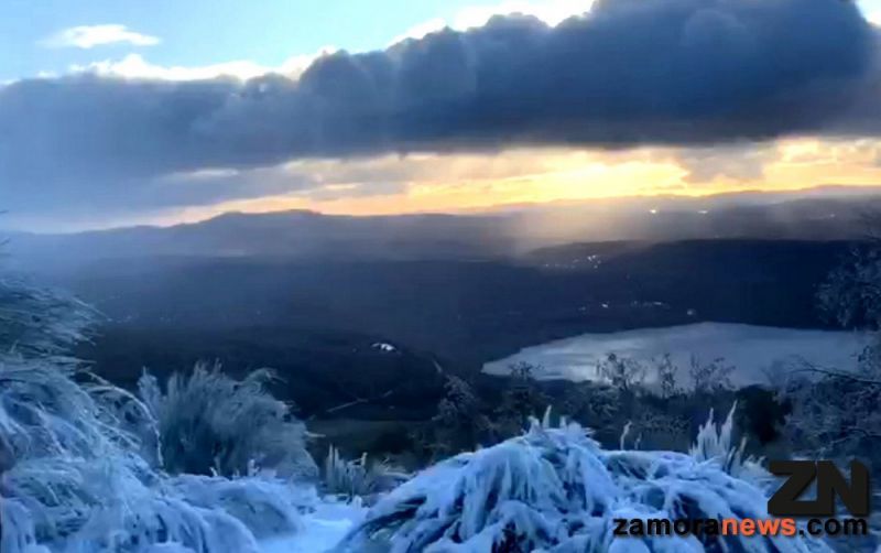 Sanabria entra en alerta desde las 2 de la madrugada en el protocolo de Vialidad Invernal por acumulaciones de nieve