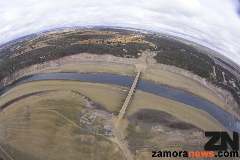 El agua en nuestra cuenca, estado de los embalses a esta hora en la provincia de Zamora