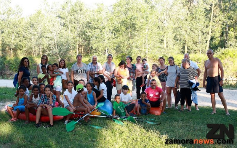 En marcha el taller de piragüismo de Zamora con el Sahara y ADZ Iberdrola