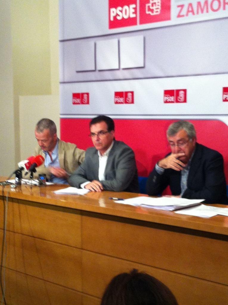El PSOE de Zamora se une a las concentraciones de mañana Contra la Ley Montoro