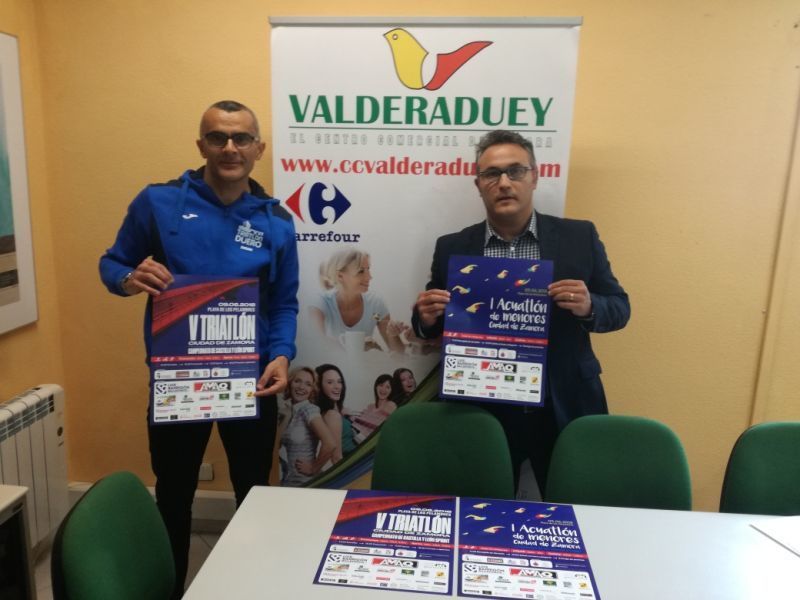 El CCValderaduey patrocinará el V Triatlón Ciudad de Zamora y el Primer Acuatlón de menores