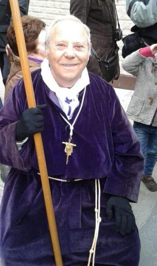 Fallece Antolín Luis, hermano número 1 de la Cofradía de la Vera Cruz
