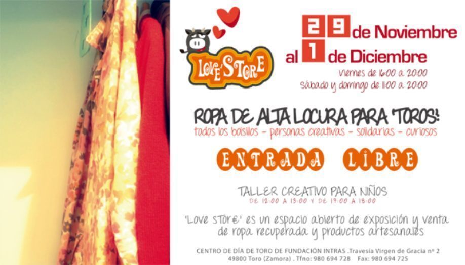 Cartel de la Fundación Intras