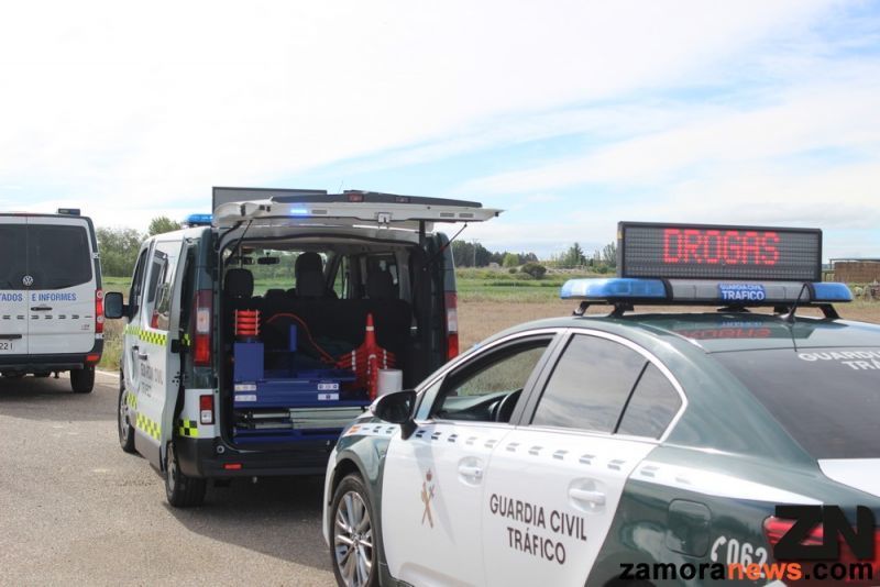 Vigilancia especial en las carreteras de Zamora y provincia con controles aleatorios de alcohol y drogas del 14 al 18 de mayo