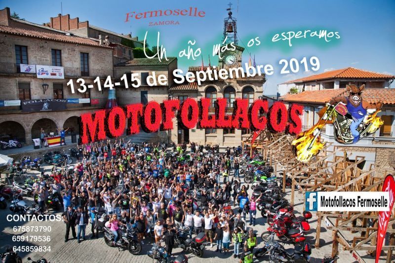 Motofollacos en Fermoselle ya tiene fechas y cartel para su concentración anual